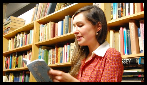 Saradha reading from 'Tear Water Tea'